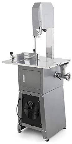 550W 2-in-1 Commercial Meat Grinder Machine, 250KG/H Electric Bone Cutting Meat Meat Mincer Sausage Maker with Blade Guard, CE/FCC/CCC/PSE