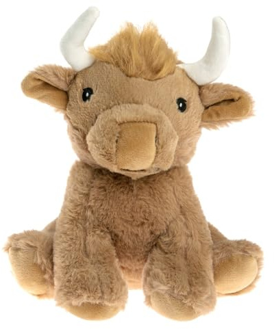 Pelucho - Bouillotte Peluche Yack - Bien-Être, Chaleur et Douceur - Micro-Ondable - Grains de Blé et Fleurs de Lavande - Fabriquée en France