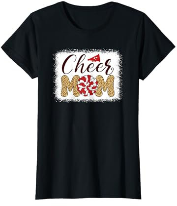 Cheer Mom Cheerleading Cheerleader Mama T-Shirt