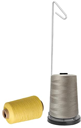 Spulenhalter garnrollenhalter Nähgarnständer Nähgarnhalter aus Kunststoff Einzelnähgarnspulenhalter mit Schwerer Basis Abnehmbarer Spulenständer für Serger- , Stick- , Quilt- und Nähmaschinenzubehör