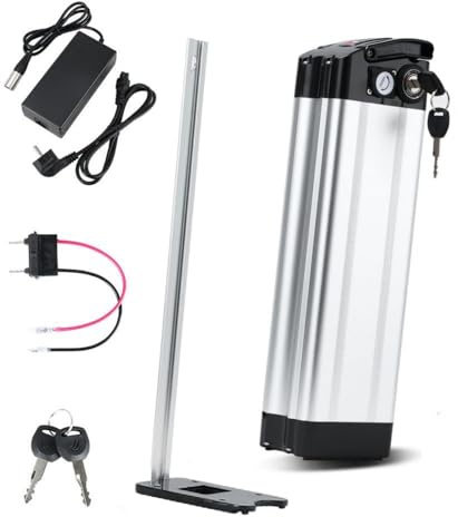 ZHIKAN E-Bike Pedelec Akku 36V/48V 15,6Ah/18Ah/21Ah, für MiFa Rex Prophete Aldi Bike/Phylion/XH370-10J/ZL1010-F,mit Ladegerät, geeignet für 250W/350W/500W/750W/1000W/1200W Motoren
