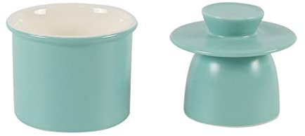 LUNCHS Pot À Beurre Français Pour Comptoir, Récipient À Beurrier En Céramique Pour Du Beurre Frais À Tartiner, Articles Ménagers Classiques