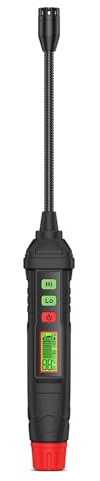 HT61L Rilevatore di perdite di gas portatile Tester per gas combustibili di metano Analizzatore di concentrazione di gas portatile con display digitale Misuratore multifunzionale Strumenti