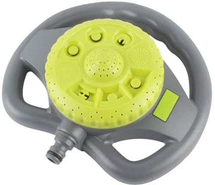 Penlimly Automatischer Sprinkler, automatischer Wassersprinkler, rotierender Sprüher Gartenbewässerungssystem für Pflanzen im Freien Gemüse Gewächshaus Bauernhof Blumen Hinterhof Terrasse Balkon