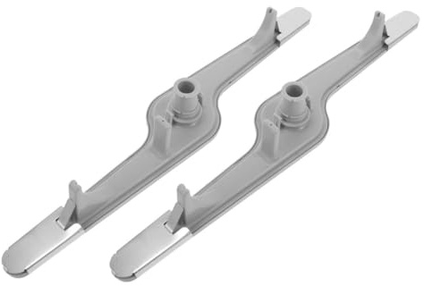JECOMPRIS 2 Piezas Brazos Rociadores Inferiores para Lavavajillas Accesorio Práctico y de Instalar Compatible con Lavavajillas Color Gris para Reemplazo de y