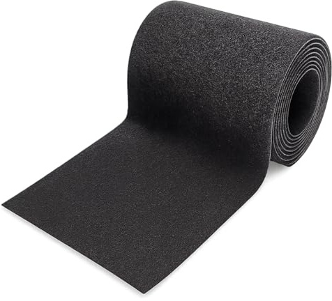 Cinta de reparación de tela para lona, toldo, parches para muebles, chaquetas, sofás, fundas de asiento de coche – multiusos, interior y exterior,resistente,impermeable,autoadhesiva, negra,10cm x 1,6m