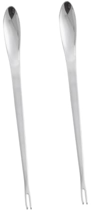 Hohopeti 2 Piezas Pinchos Inoxidable para Cangrejo y Mariscos Tenedores Multifuncionales para Restaurante y Hogar Utensilios Duraderos para Langosta Ostras y de Mar