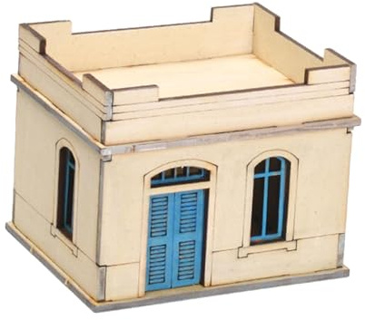 FewNvWa 3D Holzhaus Zum Selberbauen, Baustein Puzzle Modell, Tischuhr, Puppenornament, Diorama, Einzelzimmer