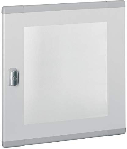 Porte plate vitrée 450mm pour coffret XL³160