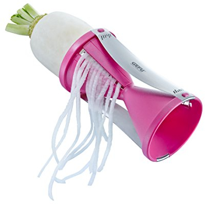 Gefu 89217 - Cortador en espiral, color rosa