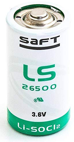 Best Price Square Battery, 3.6V 7.7AH C Lithium LS26500 by SAFT