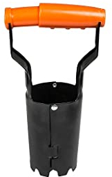 Zwiebelpflanzgefäß, Zwiebelpflanzer, Automatikgriff, Gartenzwiebeln