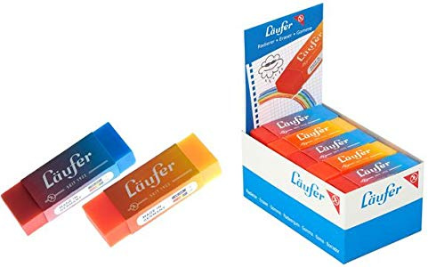 Läufer Kunststoff-Radierer PLAST COLOR, im 20er Display, Sie erhalten 20 er Display