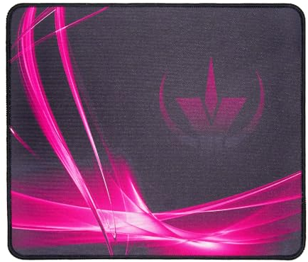 SPYCO Backing PA-141, Alfombrilla de Ratón Gaming, Superficie de 350mm x 290mm, Base Lisa de Goma 3mm, Antideslizante, Impermeable, No Deshielo, Óptima Fluidez