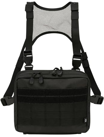 Brandit US Cooper Chest Pack Operator Mochila Unisex Adulto, Negro, Talla única