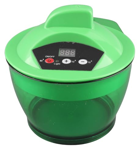 Mezclador Eléctrico de 3 Colores, Tazón Eléctrico para Teñir el Cabello, Mezclador de Color de Cabello, con Aspa de Ventilador Extraíble Mezcla Rápida y Uniforme Ahorro de Tiempo