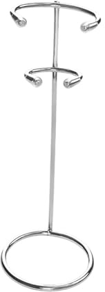DimyFew Soporte para Espumador de Cocina, Soporte de Metal Resistente, portátil, Resistente, para Ahorro de Espacio, para Cocina, argén