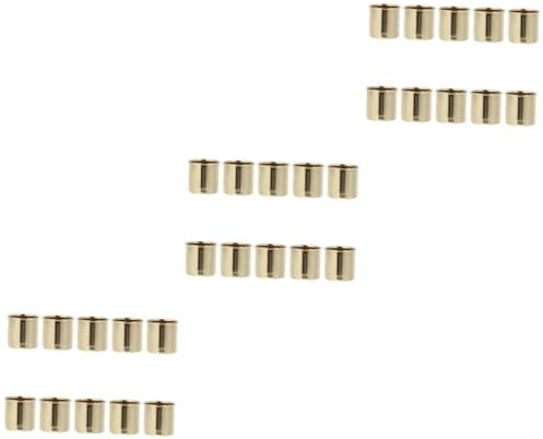 Alipis 30stücke Teiliges Duftkerzenbecher Weihnachtsdekoration Bronze Für Festliche Anlässe Hochzeiten Und Tischdekoration Vielseitig Einsetzbar Für Kerzen Und Kleine Aufbewahrung