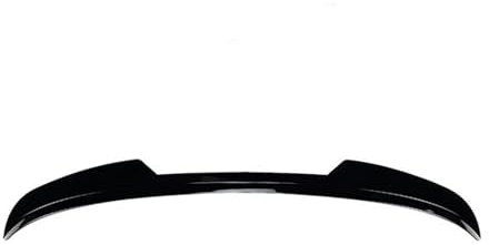 Auto Heckspoiler Für Ford Für Fiesta ST-Linie MK6 MK6.5 2008-2017 Heckspoiler Flügel GLÄNZEND SCHWARZ ABS Kunststoff Auto Hinten Stamm Dach Flügel Spoiler Auto Heckflügel(Glossy Black)