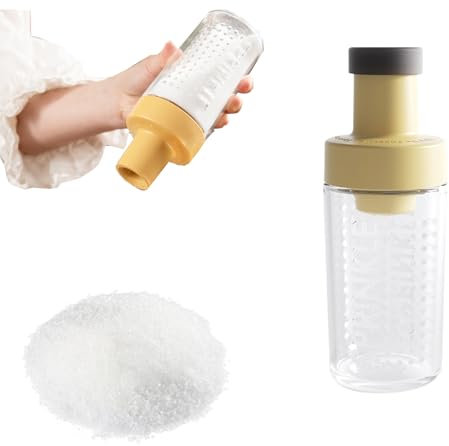 YouXiaor Sucrier Doseur en Verre, 260ml, Distributeur de Sucre, Accessoires de Bar à Café