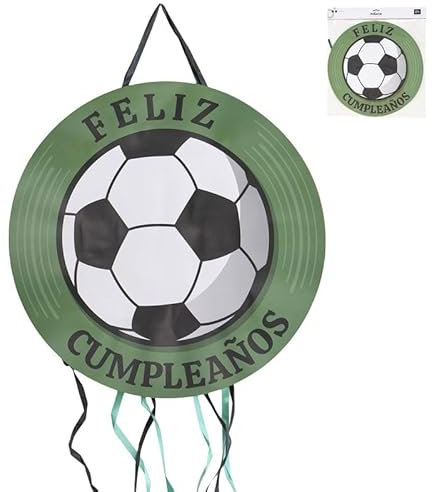 ROCKING GIFTS Faltbare Kinder Fußball Pinata 49x40 cm