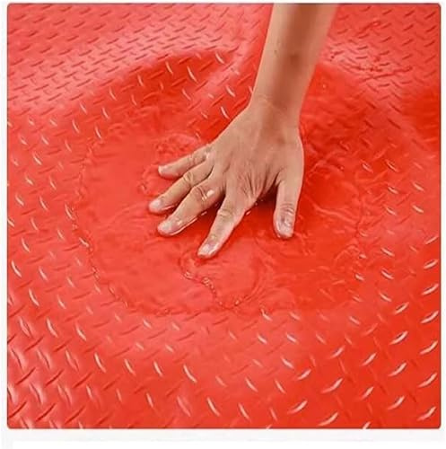 Rotolo di Tappetino per Garage in Vinile - Pavimento in Gomma PVC Antiscivolo, ignifugo, Resistente all'Acqua e alle Macchie - Resistente 1,5x6 m per la Massima Protezione del Garage