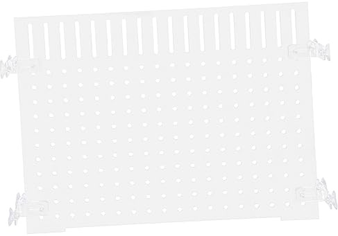 Kisangel Acrylic Fish Tank Divider with Suction Cup Aquarium Isolation Board for Easy Installation Separation of Aggressive and Weak Fish for Healthy Aquatic Environments