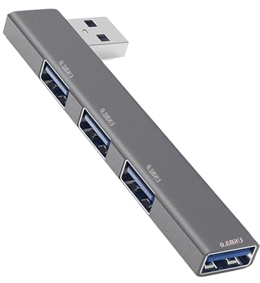 Sofortiger Anschluss von Geräten, USB-Port-Expander: kompaktes und | leichtes Design, USB-Port-Extender, externe Stromversorgung, Plug & Play-Einstellung, Com-Peripheriegeräte