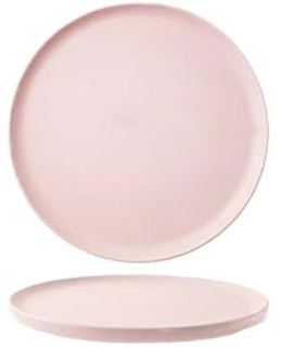 FZL02068LM Soucoupe Bac à Plantes de Style scandinave Simple, Soucoupe Ronde for Jardinage Domestique Coupelle Pot de Fleur(Pink,Grand)