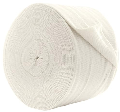 Tubo in maglia per gambe | Bendaggio compressivo con larghezza 2 '' Bendaggio tubolare da 32, 8 piedi con elastico Garza tubolare tagliabile facile da indossare per braccia, piedi e gambe del bambino