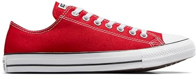 Converse All Star Low Trainers Red Canvas - 8 UK
