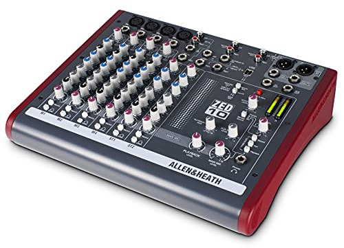 Allen & Heath ZED-10 4 x mono, 2 x stereo, USB