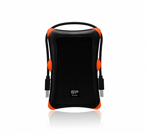 Silicon Power Rugged Armor A30 - Disco duro externo portátil de 1 TB (2.5, USB 3.0, SATA III), color negro