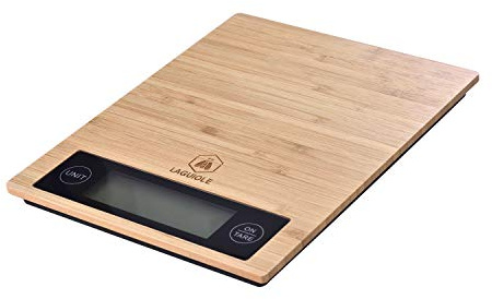 LAGUIOLE - Balance de Cuisine Electronique en Bambou