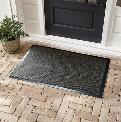 Serdim Rugs Bar Marron 80 x 120 cm Tapis de Protection antidérapants avec Bords en Caoutchouc, Polypropylène, 80x120 cm Rectangle