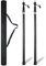 Umisu 2 Stück Teleskop-Zeltstangen aus Aluminium, 2,3 m, verstellbare Planenpfosten, für Sonnensegel, Schatten, Camping, Urlaub, Zubehör für Markise, Leinwand, Garten