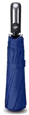 HAODUOO Folding Umbrellas Umbrella Umbrellas Wind Folding Automatic Umbrella Rain Women Auto Luxury Big Umbrellas Luggage Travel Gear(Blue)