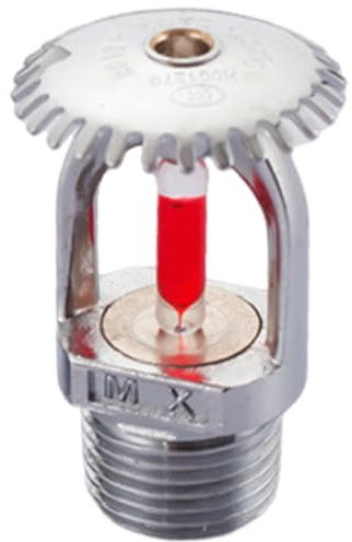 Feuer-Sprinklerkopf, hängender Typ 68 ℃/68.3 °C Wassersprüh-Sprinklerkopf, 1,27 cm Gewinde, schnelle Reaktion, Feuerstreuer für Zuhause, Wohngebäude, Feuersprinkler, Strauchsprinklerkopf,
