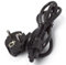 Cable de alimentación - Cable Tipo trebol de 1.2 m, diseñado para conectar Dispositivos eléctricos, Resistente y Duradero.