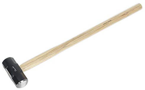 Sealey SLH10 Vorschlaghammer mit Hickory-Schaft, 4,5 kg, silberfarben