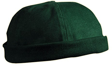 Myrtle Beach MB 022 - Cappello sportivo, 6 pannelli, Uomo, Myrtle Beach - Docker Cap 'Chef', verde scuro, Taglia unica