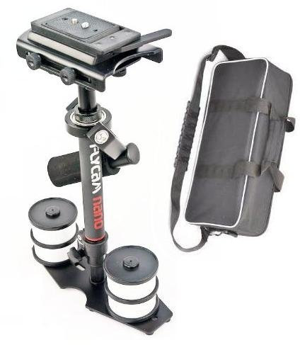 Flycam NANO Steadycam Stabilizzatore + Quick Release + Travel Bag
