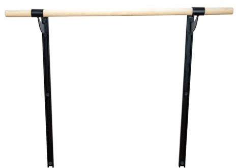 VITA Barre Wall-Mounted Single Ballet Barre, Traditional, 4 Ft Bar, Wood | Adjustable Height, Made in USA, Home, Studio or Gym Exercise Equipment for Kids & Adults | Dance, Fitness, Pilates