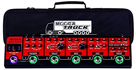MOOER - Pedal de efecto combinado, color rojo