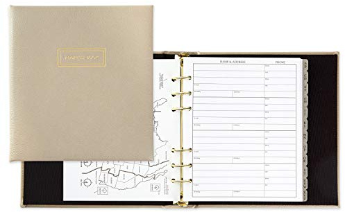 Hallmark Refillable Address Book (Cream)