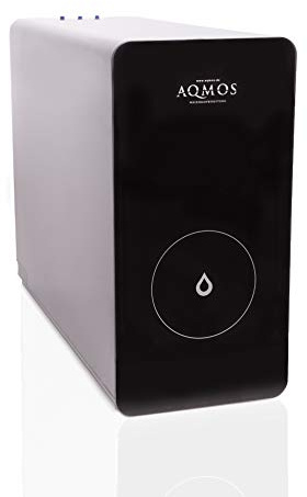 Aqmos Umkehrosmoseanlage I All in One Osmose Umkehr Osmoseanlage und separatem Wasserhahn I entfernt u.a. Medikamentenrückstände und Mikroplastik aus Trinkwasser