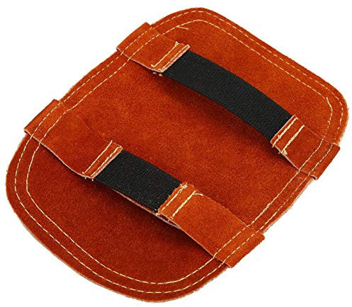 Cojn de mano de cuero de vaca de proteccin de mano de soldadura incombustible aislante trmico para caldera industrial guantes para soldar protector de mano para soldadura Masque de soudeur