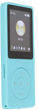 MP3-spelare / MP4-spelare, Bärbar Digital Förlustfri Musik MP3 MP4-spelare för Barn, Ultratunn 1,8 Tums LCD-mediamusikspelare för Studenter(Blå)