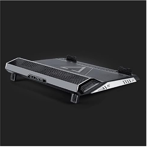 Laptop Cooler Base de refrigeracion portatil Almohadilla de enfriamiento del refrigerador del Cuaderno de la luz LED del Ordenador portátil del Juego