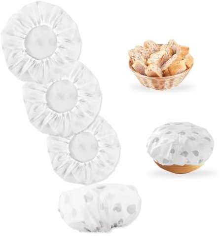 PYEUIFT 4 Piezas Fundas Premium para Cestas de Fermentación, Ollas y Alimentos, Extra Fuertes y Resistentes, Fundas para Pan